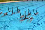 Escolinha de esportes aquticos realiza festival nesta sexta-feira, na piscina Olmpica da Bonoc