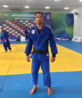 Judoca Matheus Passos no Campeonato Brasileiro de Jud