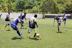 Jogadores do futebol de amputados visitam a Sudesb para agradecer apoio e apresentar planejamento para 2023
